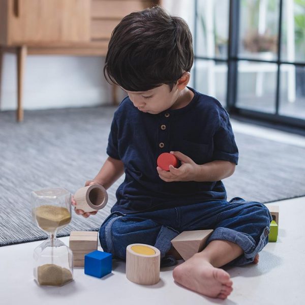 Puzzle Geo Matching Blocks Plan Toys LISTA REGALO ENEA SANTI