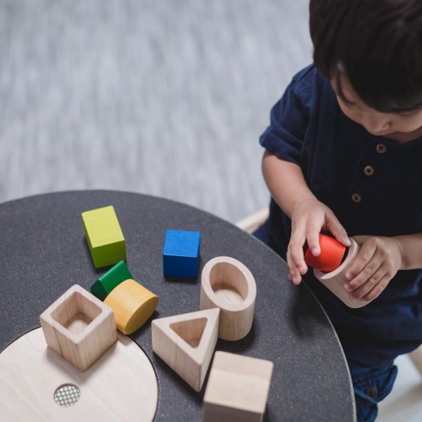 Puzzle Geo Matching Blocks Plan Toys LISTA REGALO ENEA SANTI