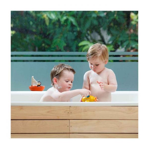Gioco bagnetto barca a vela - pinguino Plan Toys