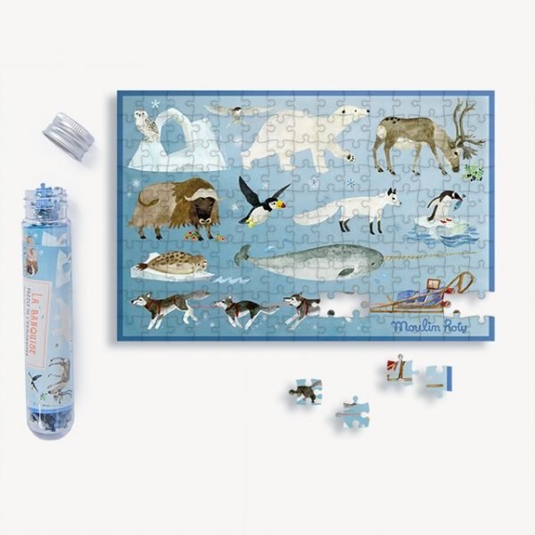 Mini puzzle Animali del Artico Le Jardin Moulin Roty