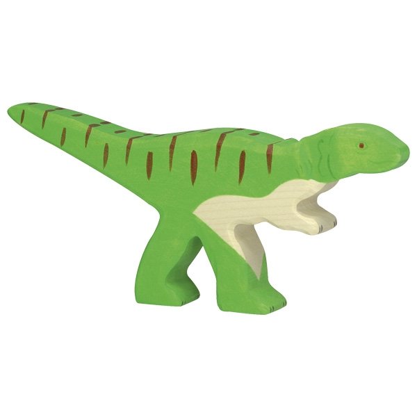 Figura legno Dinosauro Allosauro - Holztiger