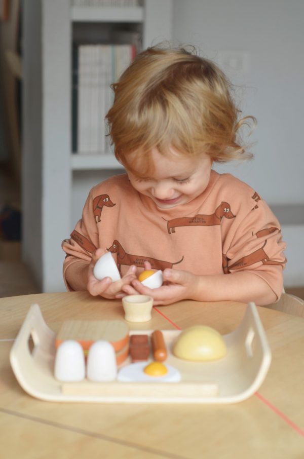 Set Menu colazione su vassoio Plan Toys