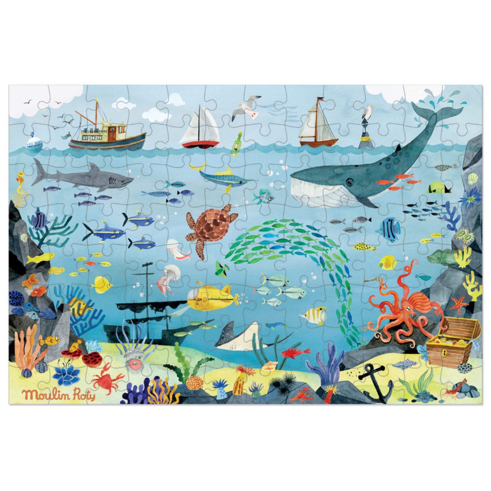 Puzzle L'Oceano Le Jardin Moulin Roty