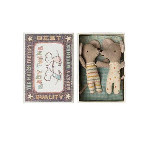 Topini baby Twins in box Maileg