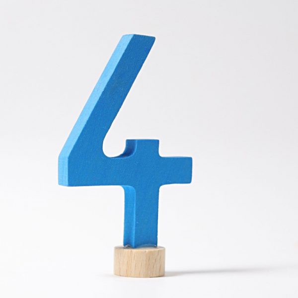 Figura decorativa legno numero 4 - Grimm's