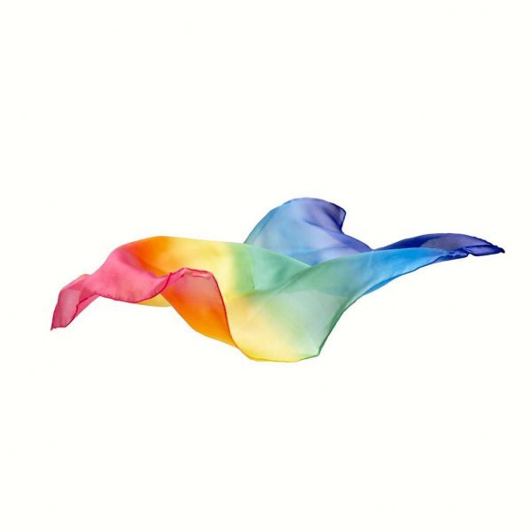 Playsilks Telo in seta arcobaleno 86 x 86 cm Sarah's Silks