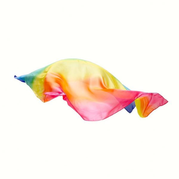 Playsilks Telo in seta arcobaleno 86 x 86 cm Sarah's Silks