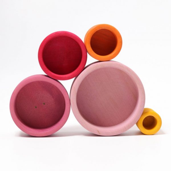 Set impilo ciotole legno lollipop Grimm's