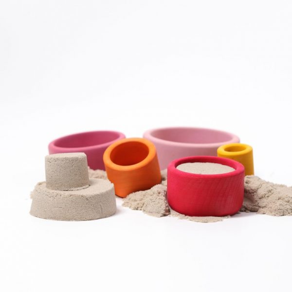 Set impilo ciotole legno lollipop Grimm's