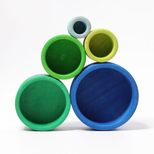 Set impilo ciotole legno Ocean Grimm's