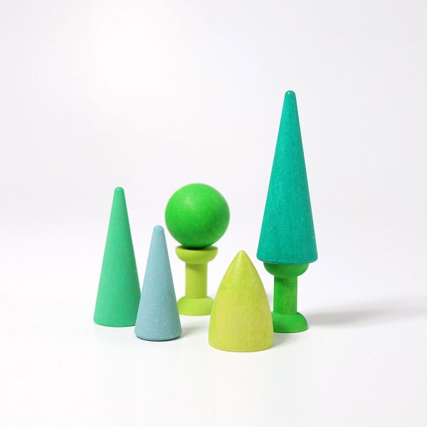 Set mixed Forest forme in legno Grimm's