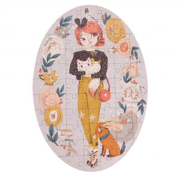 Puzzle Costance 65 pezzi Les parisiennes Moulin Roty