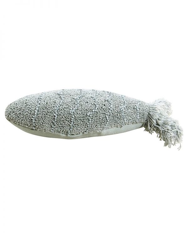 Cuscino cotone pesce azzurro Lorena Canals