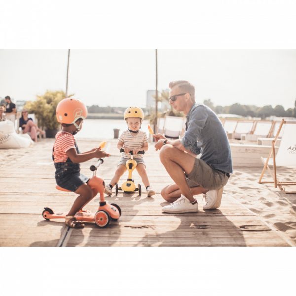 Monopattino e cavalcabile 2in1 Pesca Scoot and Ride