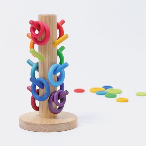 Sorting Helper Building Rings Rainbow Grimm's LISTA REGALO NOA