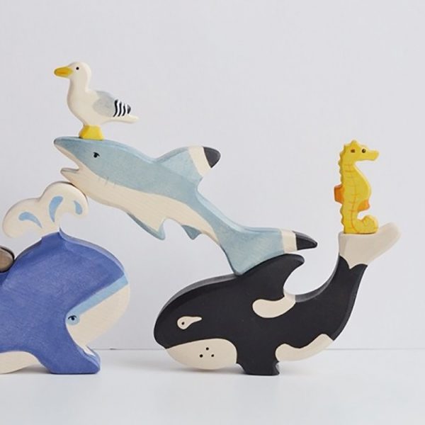 Figura legno Orca - Holztiger