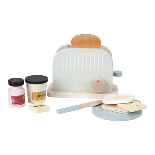 Children's toaster set new Little Dutch