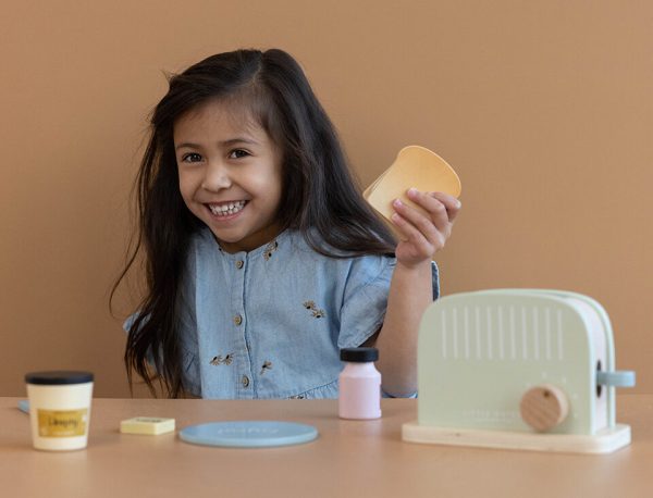 Children's toaster set new Little Dutch