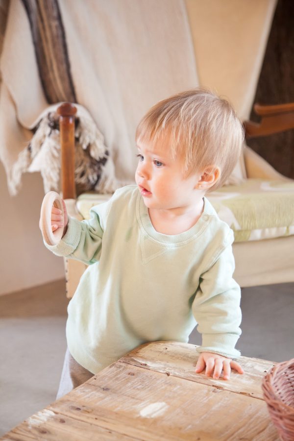 Gioco euristico 3 anelli medi legno Grapat