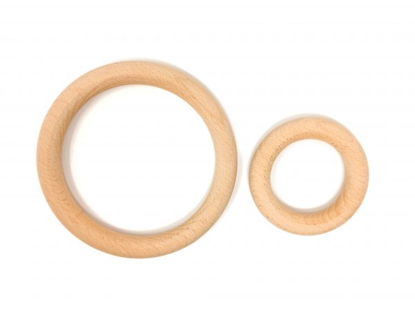 Gioco euristico 3 anelli medi legno Grapat