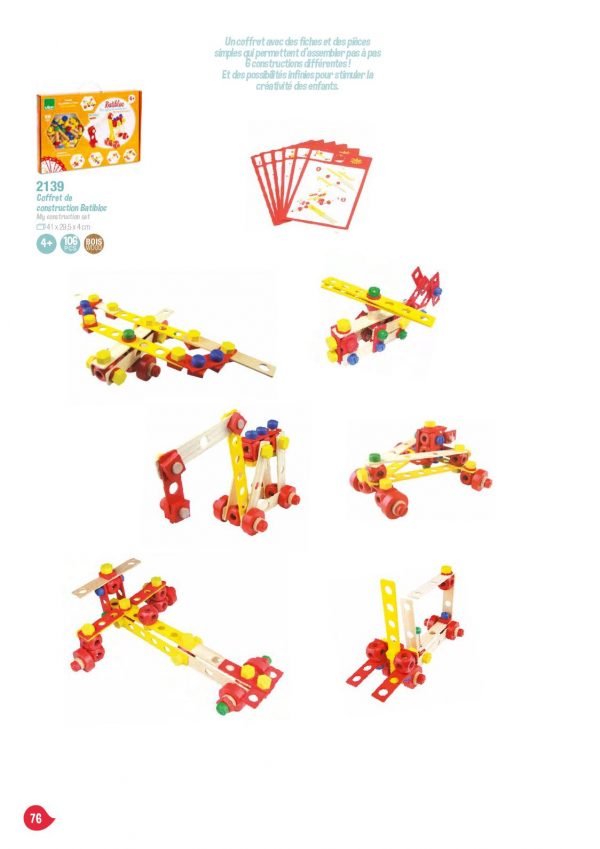 My costruction set Batibloc Vilac