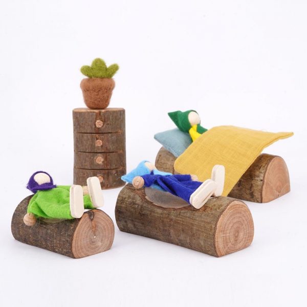 Set arredi casa sull'albero Camera Magic Wood