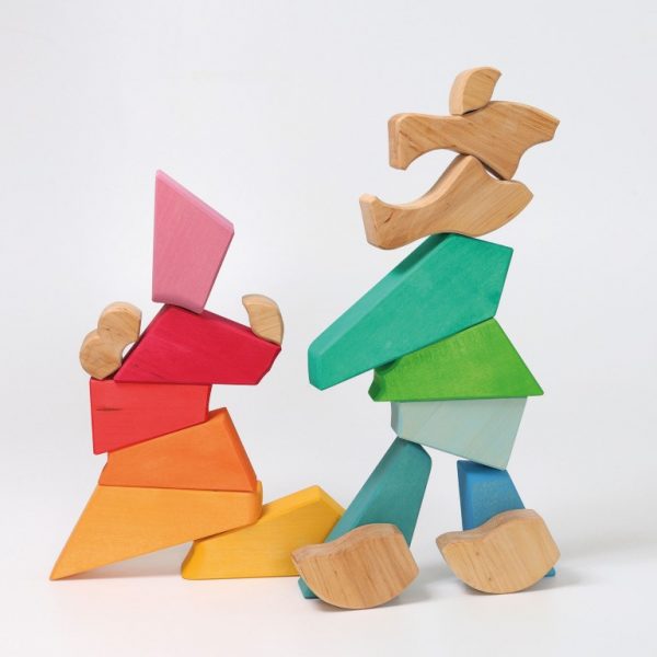 Set costruzioni Rainbow Lion Grimm's