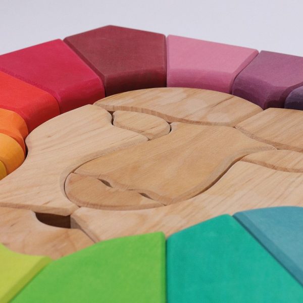 Set costruzioni Rainbow Lion Grimm's