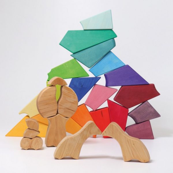 Set costruzioni Rainbow Lion Grimm's