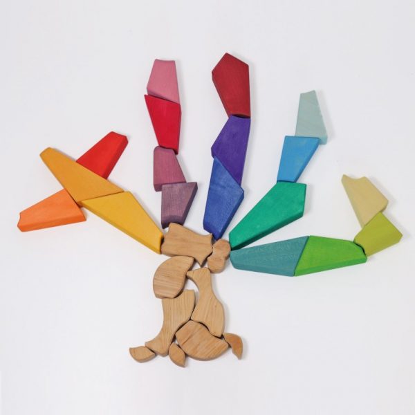 Set costruzioni Rainbow Lion Grimm's
