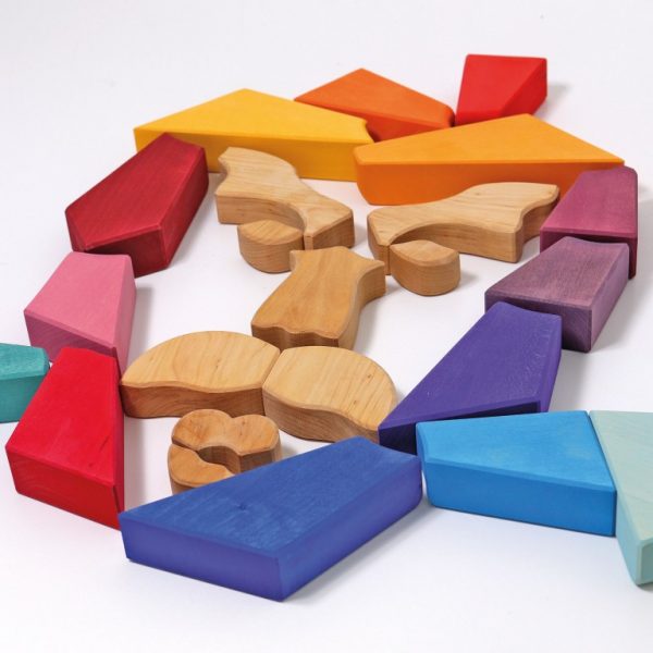 Set costruzioni Rainbow Lion Grimm's
