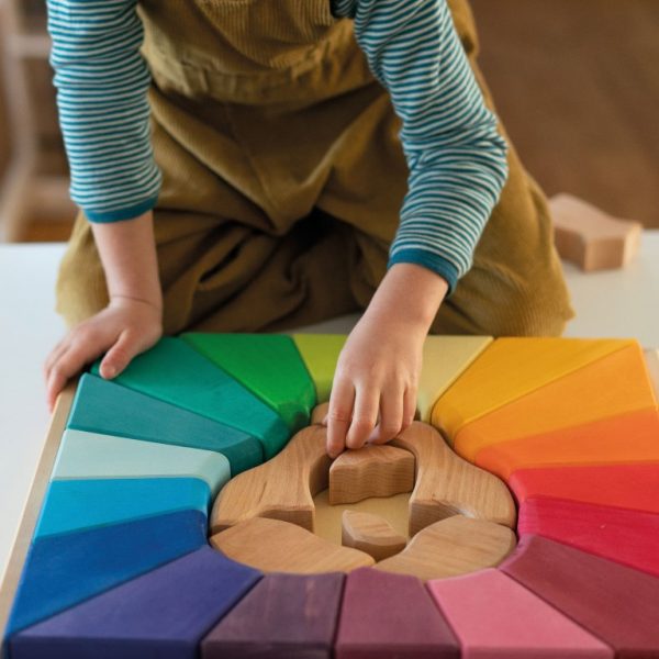 Set costruzioni Rainbow Lion Grimm's
