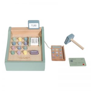 Toy cash register with scanner Little Dutch