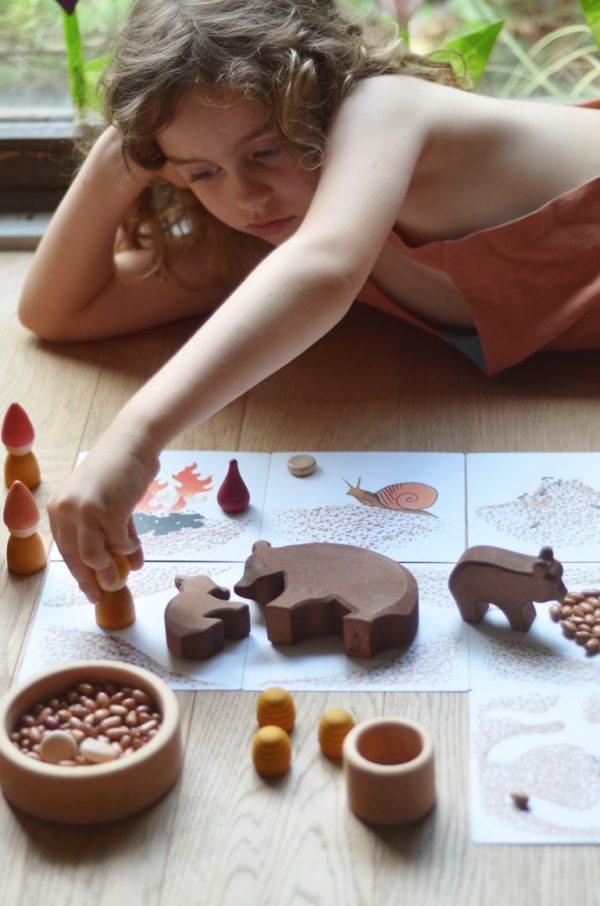 Figura legno piccolo Orso - Ostheimer