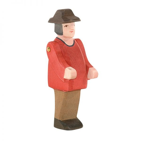 Figura legno Fattore giacca rossa - Ostheimer
