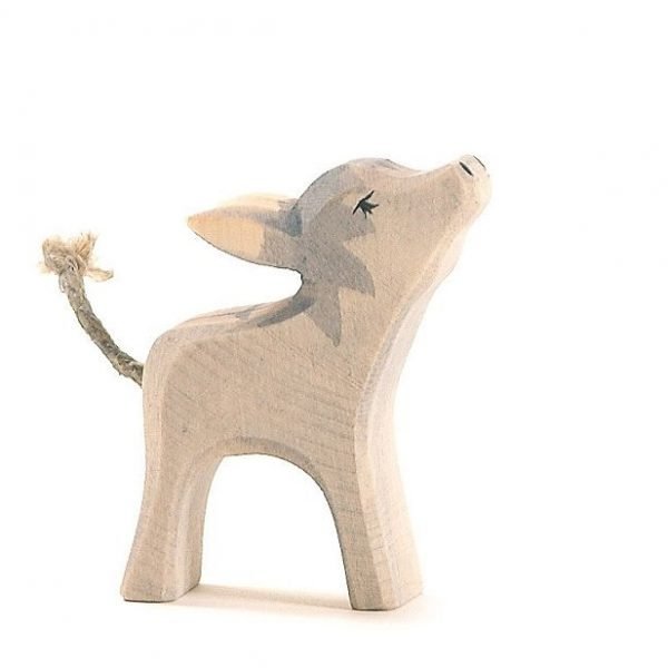 Figura legno cucciolo asino - Ostheimer