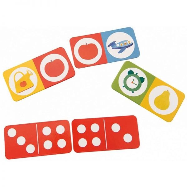 Gioco domino reversibile Popipop Moulin Roty