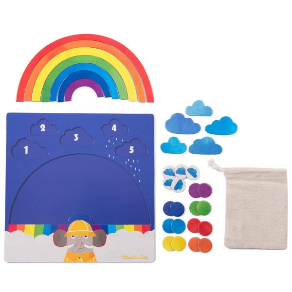 Gioco educativo dei colori Popipop Moulin Roty