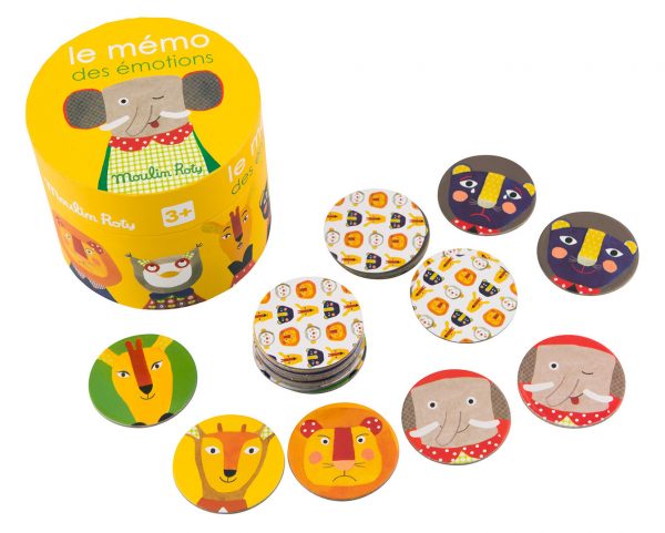 Gioco memory delle emozioni Popipop Moulin Roty