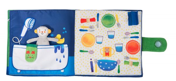 Libro attività Popipop + pupazzo Moulin Roty
