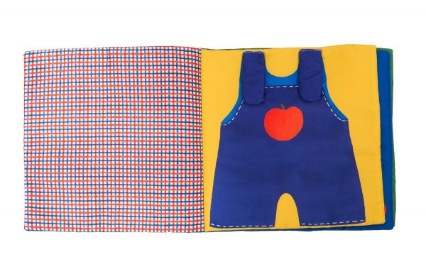Libro delle allacciature in tessuto Popipop Moulin Roty LISTA REGALO ENEA SANTI