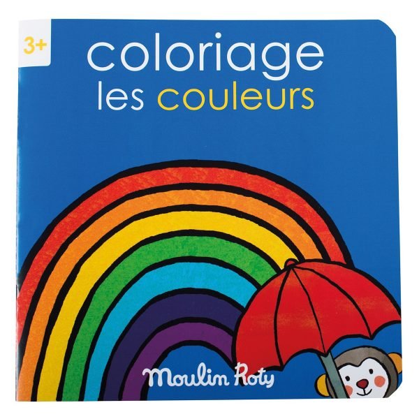 Quaderno da colorare gioco-imparo Colori Popipop Moulin Roty