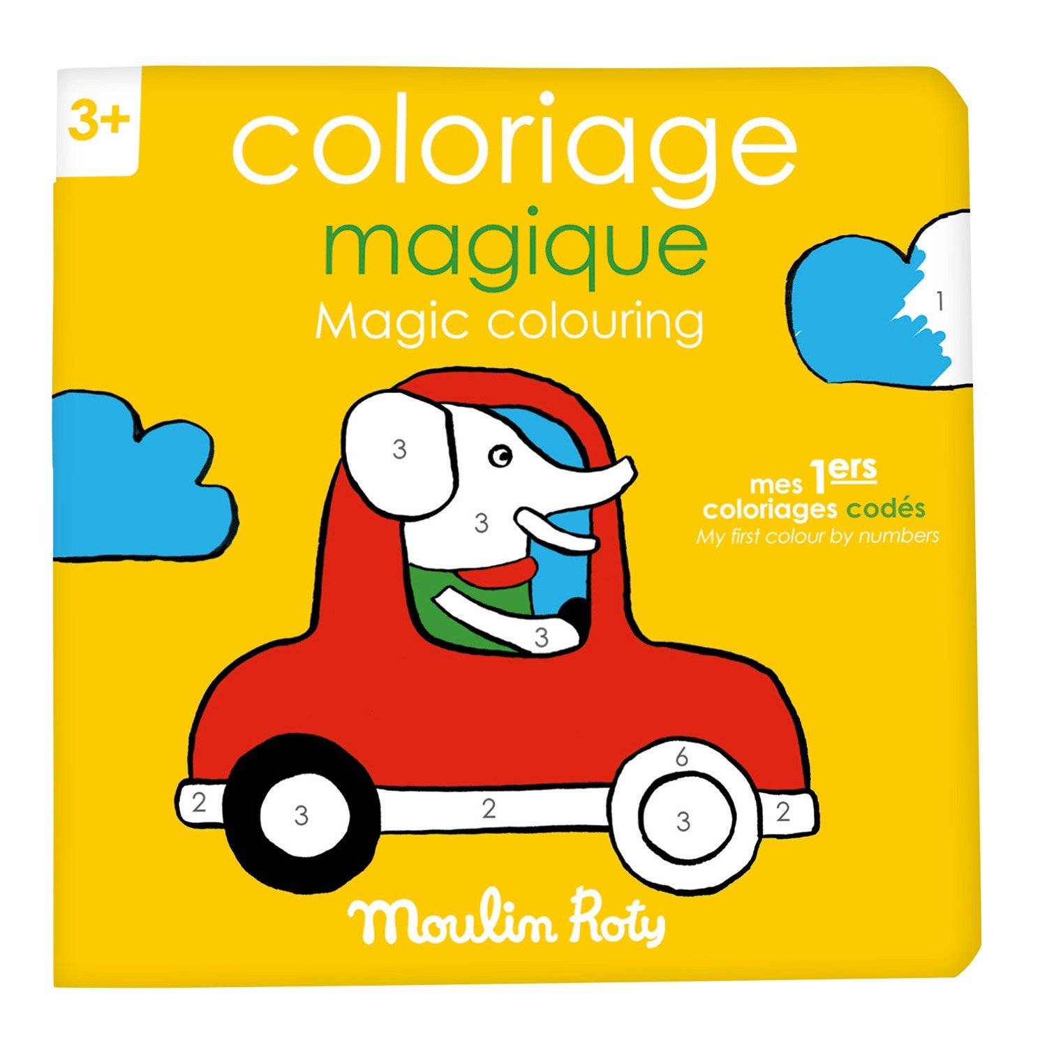 Quaderno da colorare gioco-imparo Magia Popipop Moulin Roty