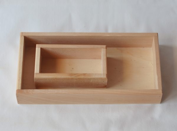 Scatola vassoio attività 15 x 30 cm