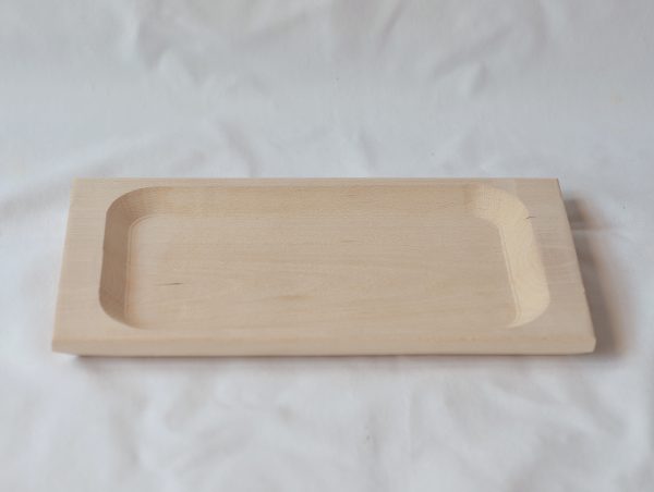 Piatto vassoio attività rettangolare 16 x 30 cm