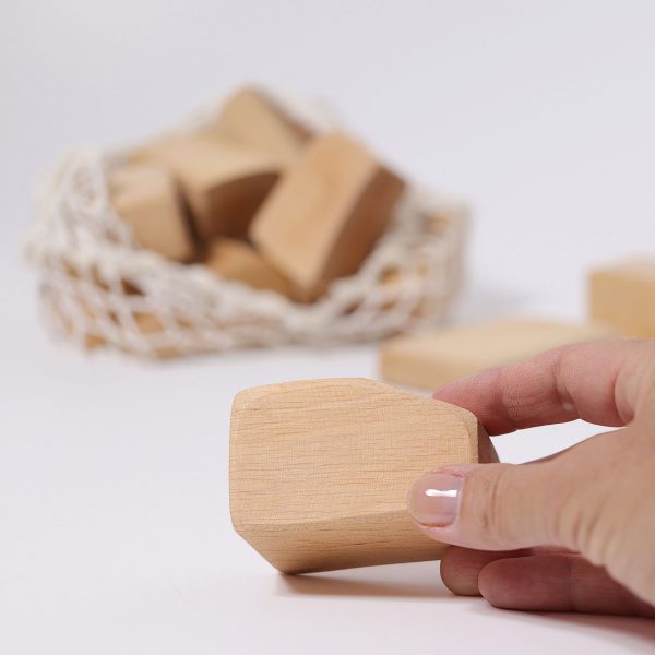 Set costruzioni blocchi natural Waldorf blocks Grimm's