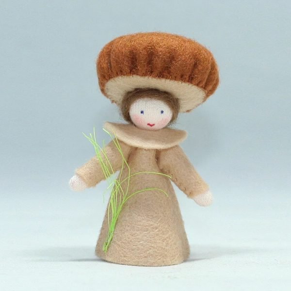 Figura Waldorf Fata Braun Fungus Boy Ambro-dolls