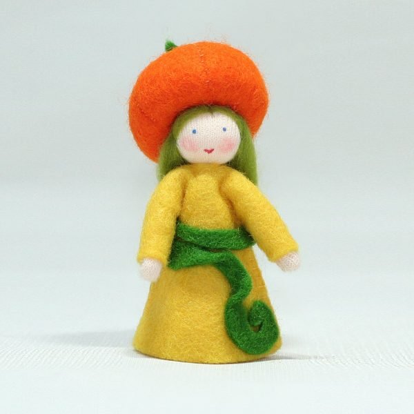 Figura Waldorf Fata Pumpkin Girl Ambro-dolls
