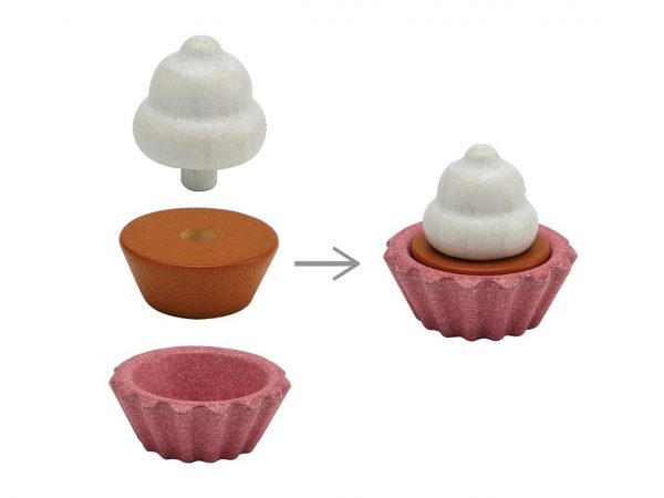 Set gioco di ruolo Cupcake set Plan Toys