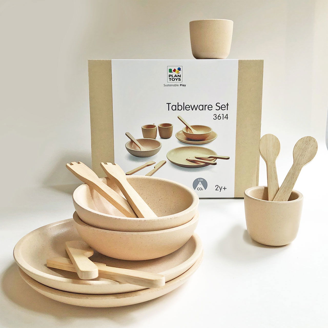 Set gioco servizio tavola Natural Plan Toys